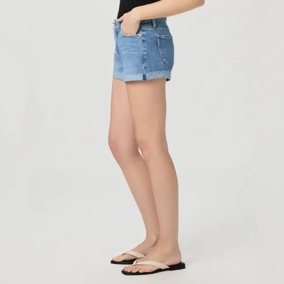 Paige Jimmy Jimmy Cuffed Denim Shorts – Size 30 EUC - Picture 4 of 8